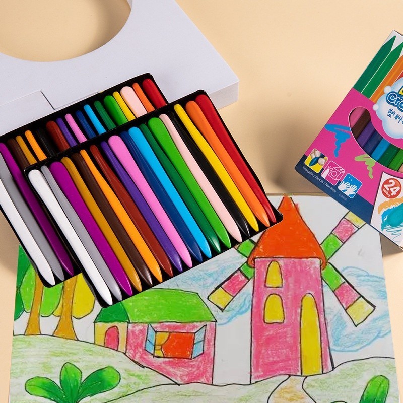 

JAMIN MURAH !!!Geetoy 12/36 Warna Krayon Plastik Lukisan Aman Tidak Beracun Gambar Tangan Set Mainan Edukasi Anak(BISA LANGSUNG ORDER)