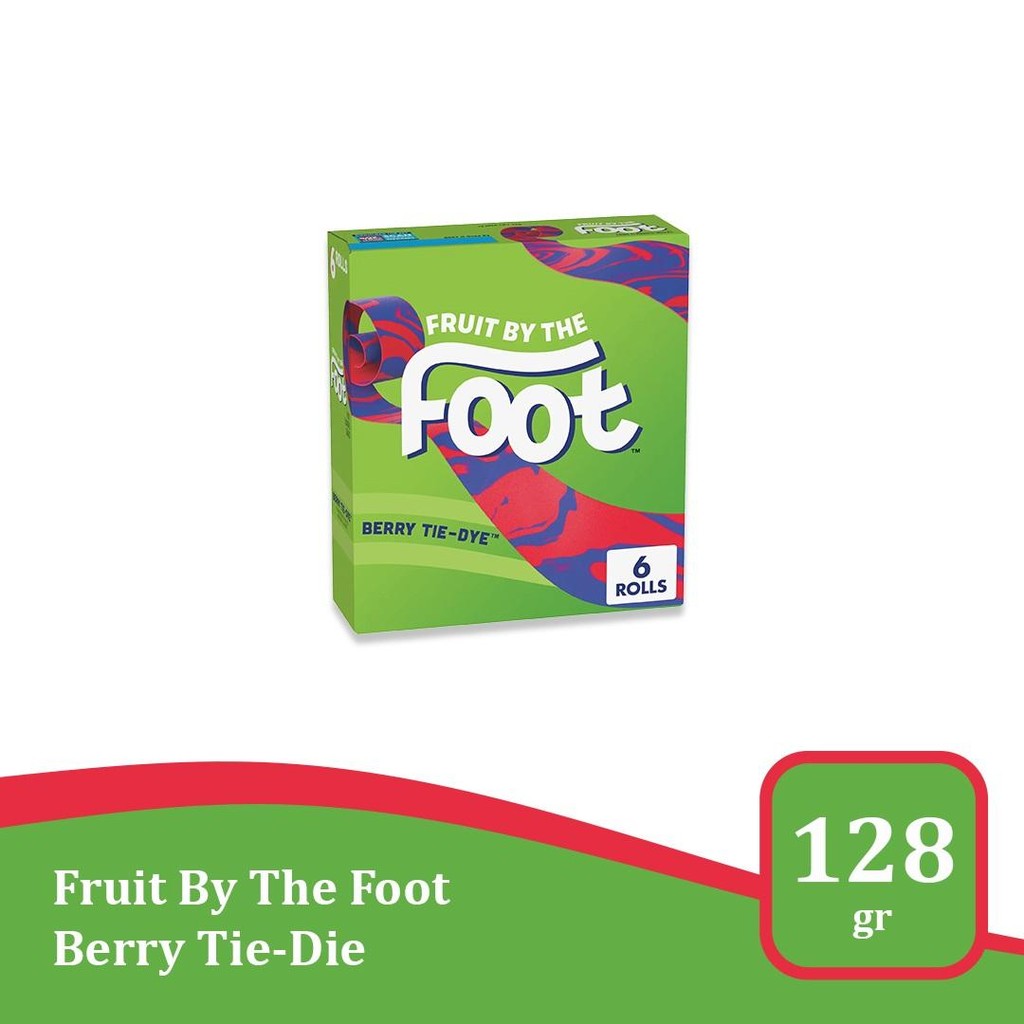 

Fruit By The Foot Berry Tie Dye 4.5 Oz - permen roll import USA