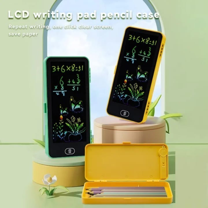 

Kotak Pensil Case Besar Lcd Writing Drawing Box Case Ukuran Besar Pencil Drawing Pad Edukasi 2in1