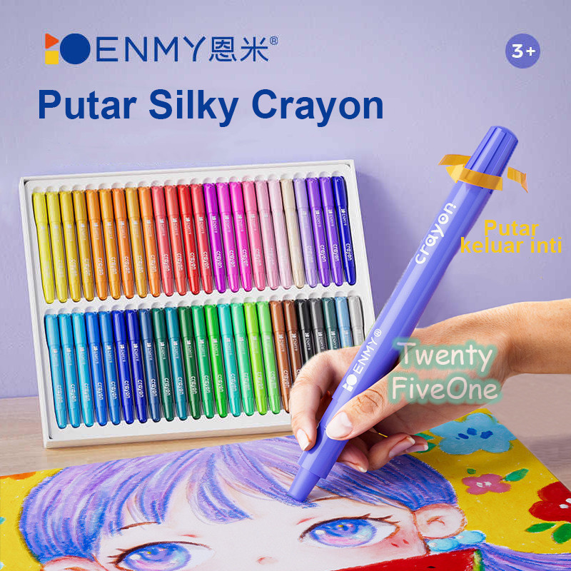 

In StockCrayon washable Crayon Rotating Core Suitable for Children's Drawing JunDW