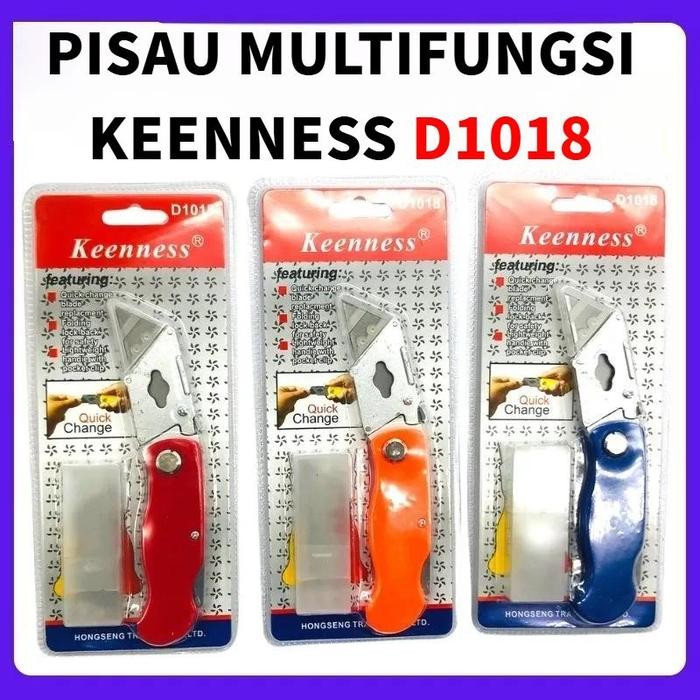

​​PISAU MULTIFUNGSI KEENNESS D1018 5 WARNA