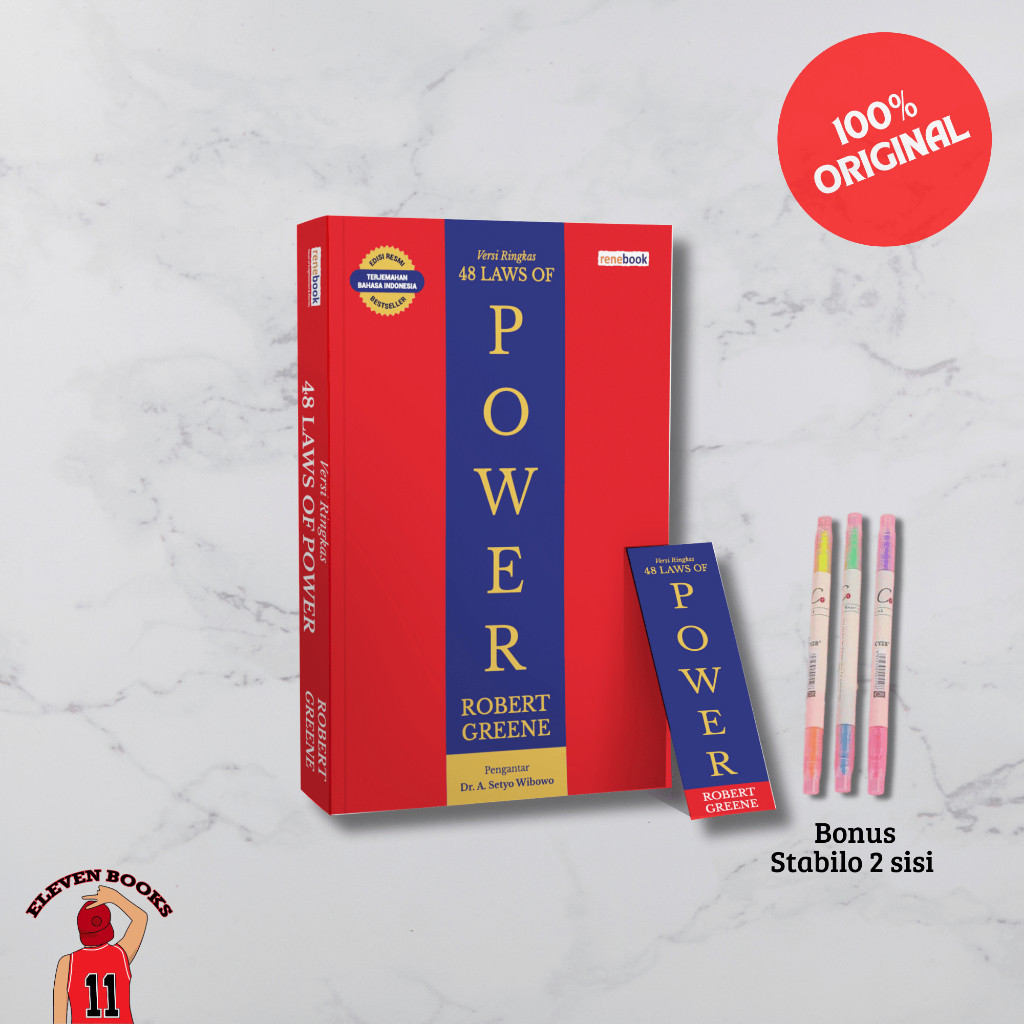 

Buku Original Versi Ringkas The 48 Laws of Power - Robert Greene (Renebook)