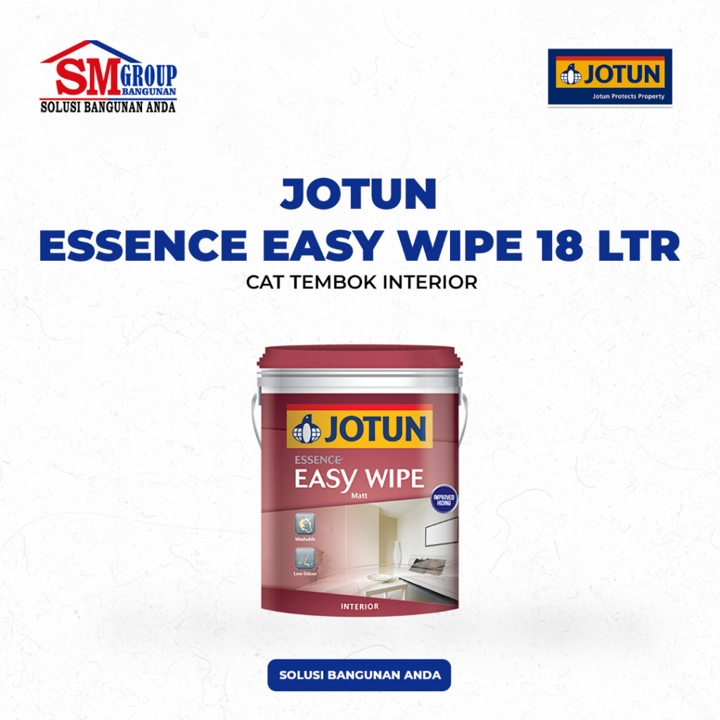 Cat Tembok Interior Murah JOTUN Essence Easy Wipe 18 Ltr (25 Kg)