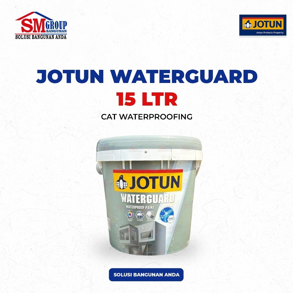 Cat Tembok Waterproof JOTUN WATERGUARD 15 Ltr (18 Kg)