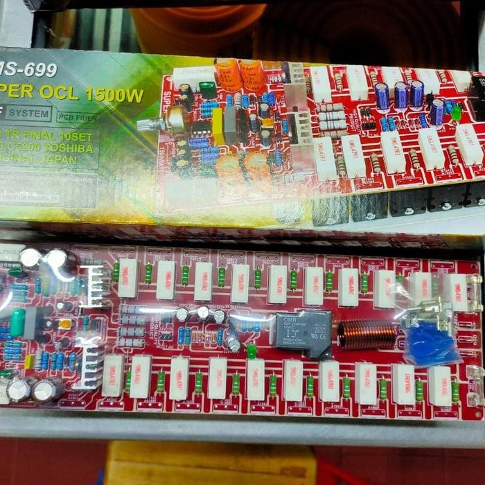 KIT POWER AMPLIFIER DMS 699 SUPER OCL MONO 1500 Watt