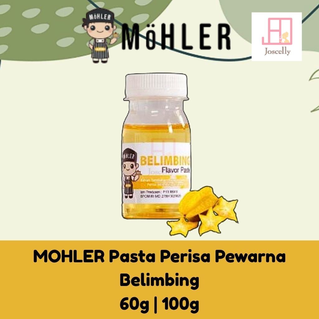 

JOSCELLY.ID MOHLER Pasta Perisa Pewarna Belimbing / Starfruit