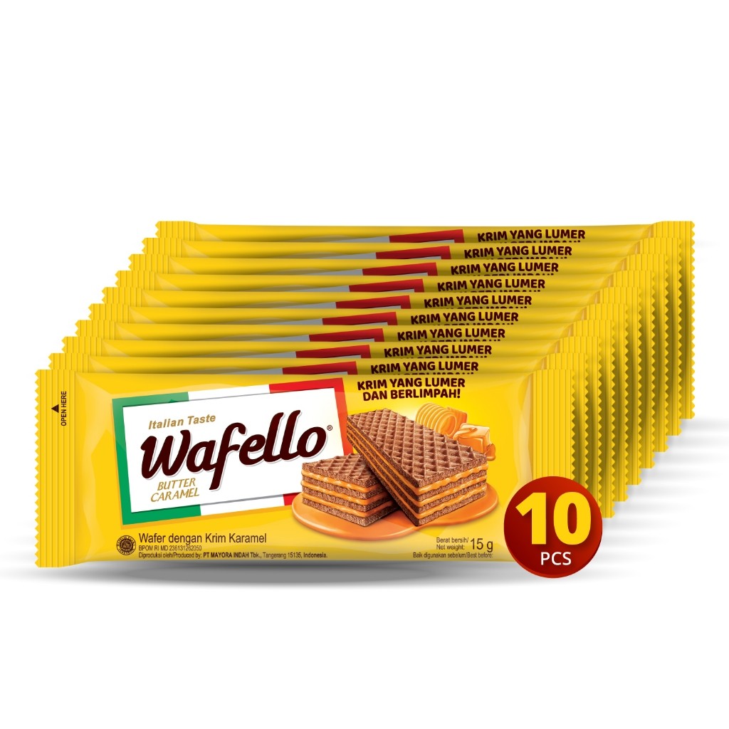 

Wafello Butter Caramel 10 Pcs @ 15 Gram