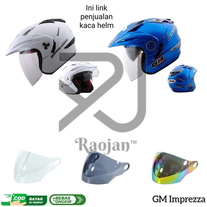 Kaca helm GM Imprezza Visor helm GM Imprezza
