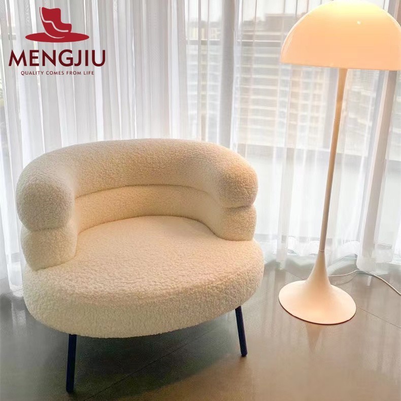 Selebriti Internet Domba Beludru Kursi Sofa Malas Ruang Tamu Kamar Tidur Ruang Ganti Sofa Tunggal