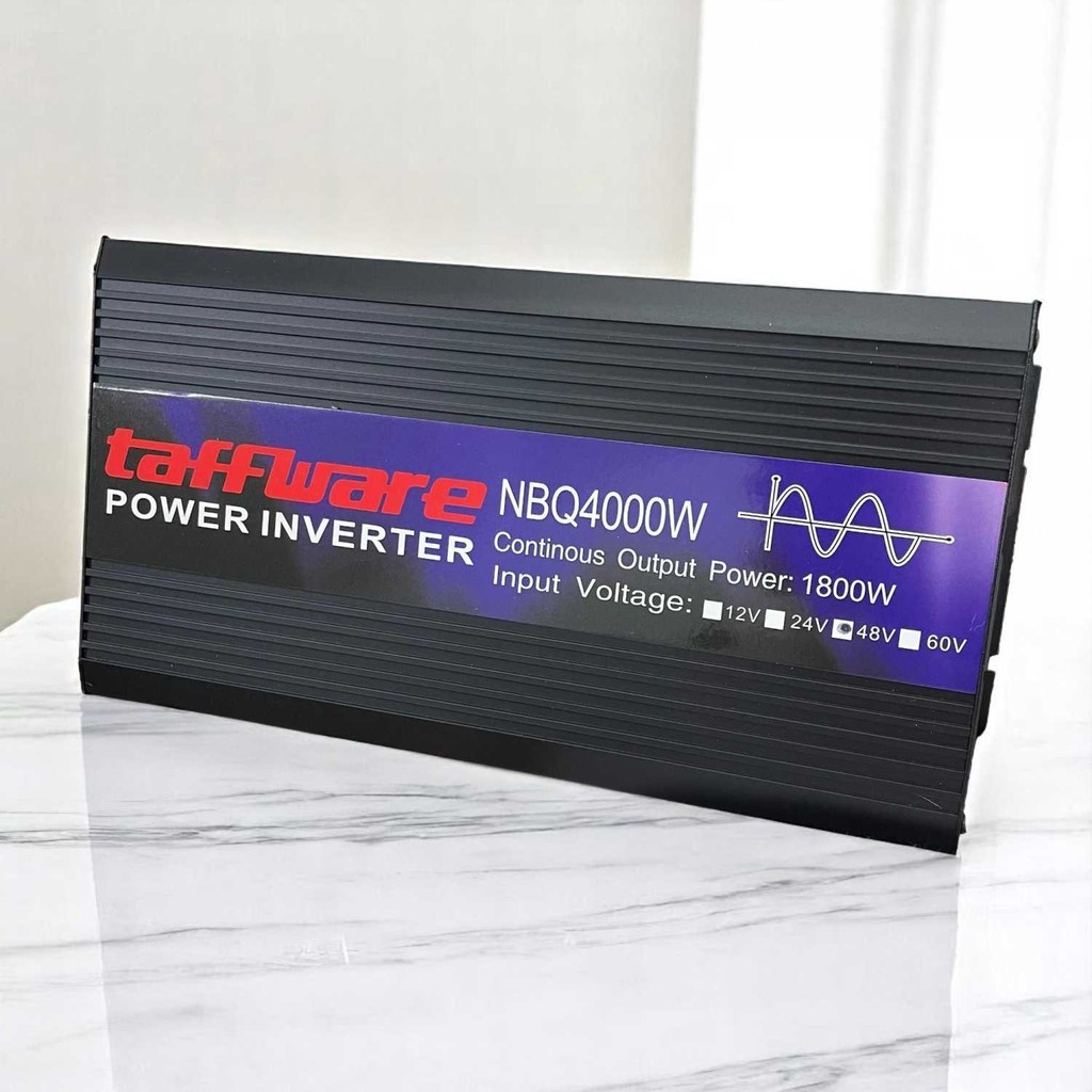 Taffware Power Inverter Mobil Pure Sine Wave DC 48V to AC 220V 4000W - NBQ4000W