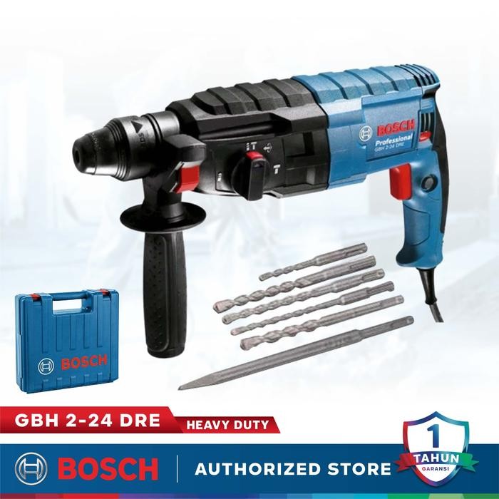 GBH 2-24 DRE BOSCH Rotary Hammer Hammer Drill Bor Bobok Beton GBH 224