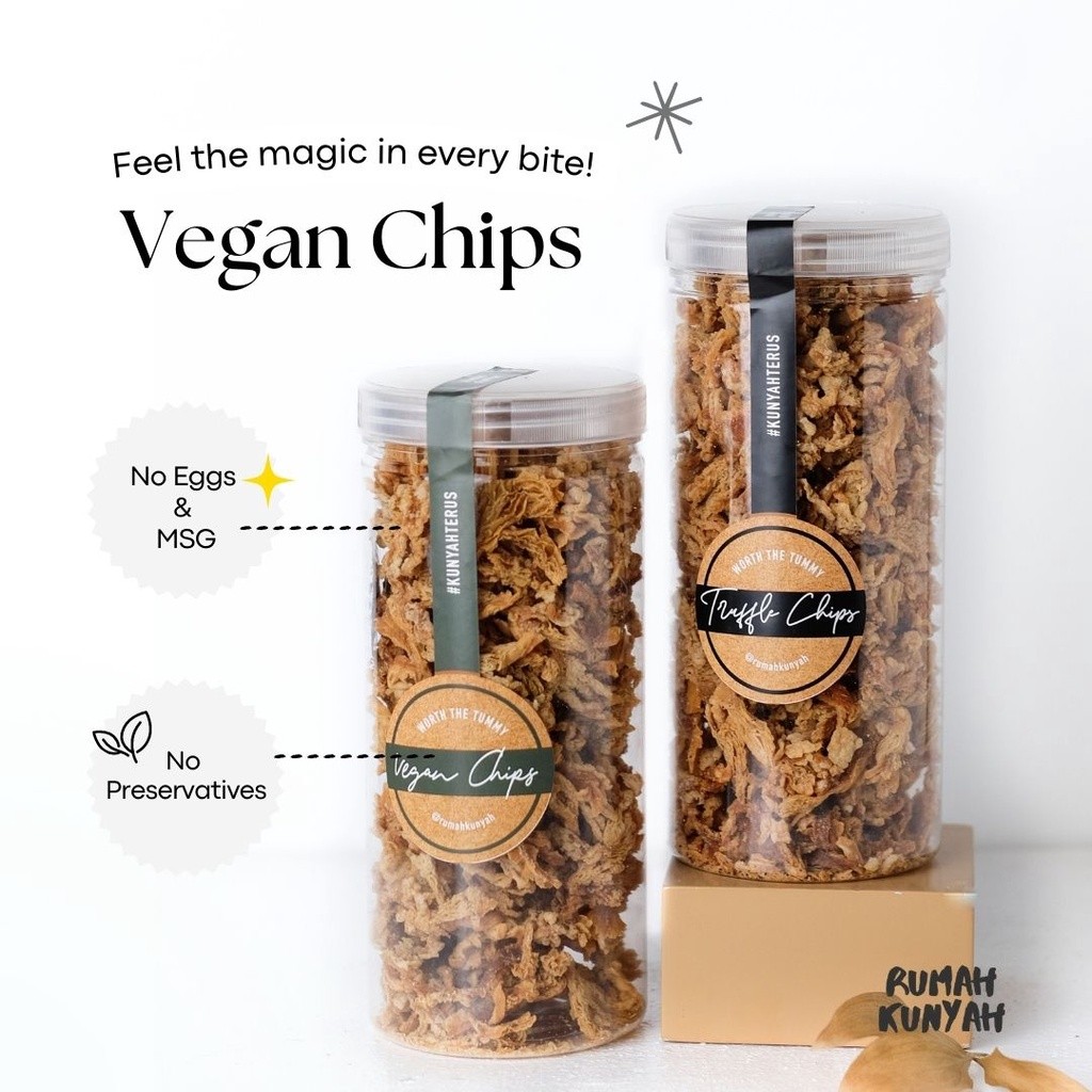 

cemilan diet sehat vegan keripik jamur tiram, air fried, NO MSG, NO Eggs, Halal