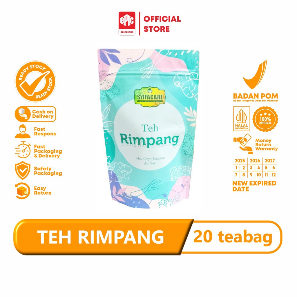 

Syifacare Teh Rimpang Celup Zaidul Akbar JSR Herbal Diet Detox Original 40 gr