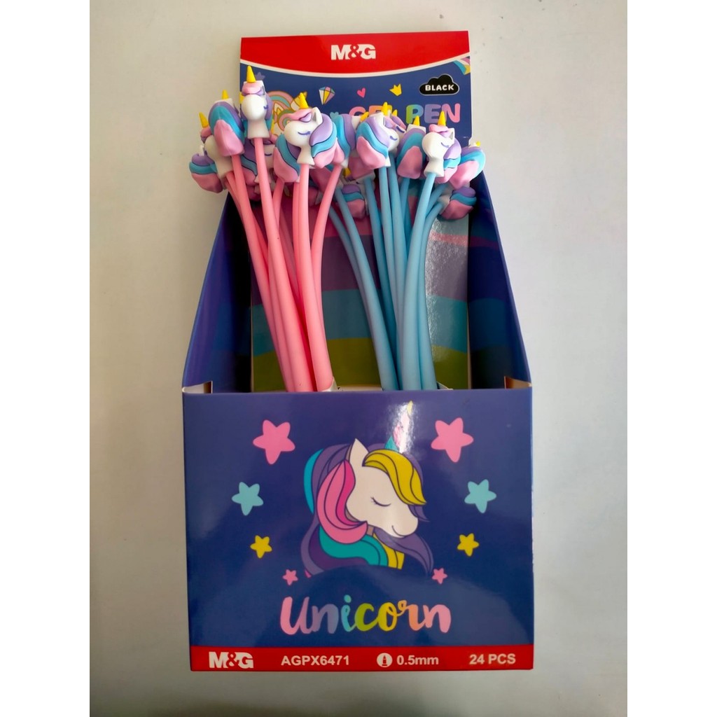 

Pulpen M&G Gelpen 0.5 Unicorn Black