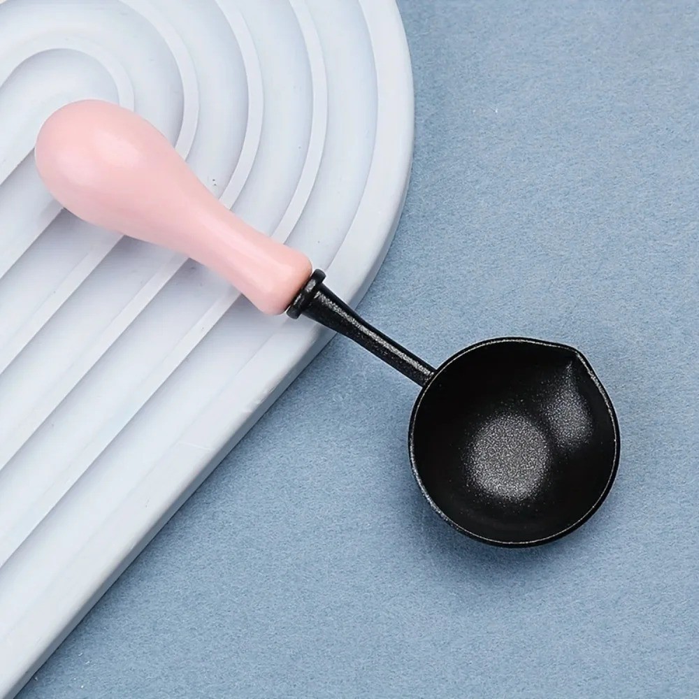 

High-Quality Lacquer Seal Non Stick Spoon Sealing Wax Spoon Stamp Seal Heating Lacquer Wax Tool Anti Stick Easy To Clean