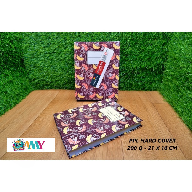 

PPL BUKU HARD COVER 200 Q 21 X 16 CM Amy Stasionary