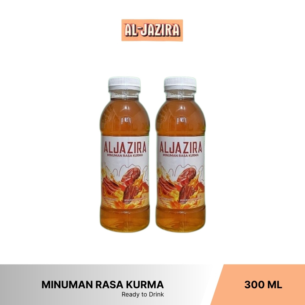 

AL-JAZIRA - Minuman Rasa Kurma (Ready to Drink) - 300 mL [2 Pcs]