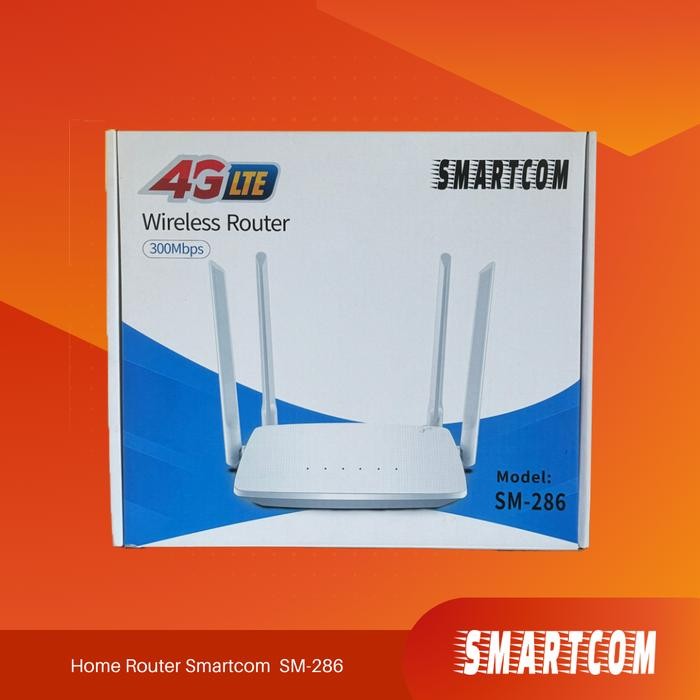 Wifi Wireless Router Sim Card 4G LTE Smartcom XM26 300Mbps