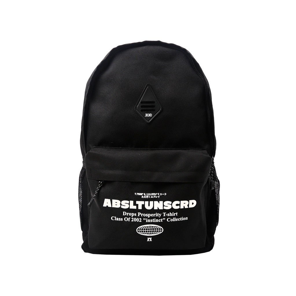 308 Absltunscrd - BACKPACK / TAS RANSEL Bag Laptop Drops Prosperity - Black