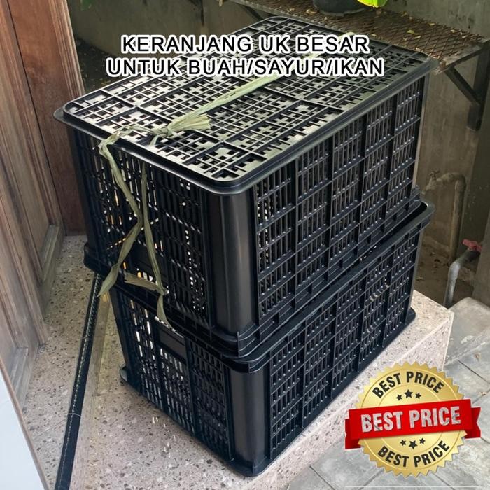 

Keranjang Industri Industrial Container TMS T06 Bahan Premium - Hitam