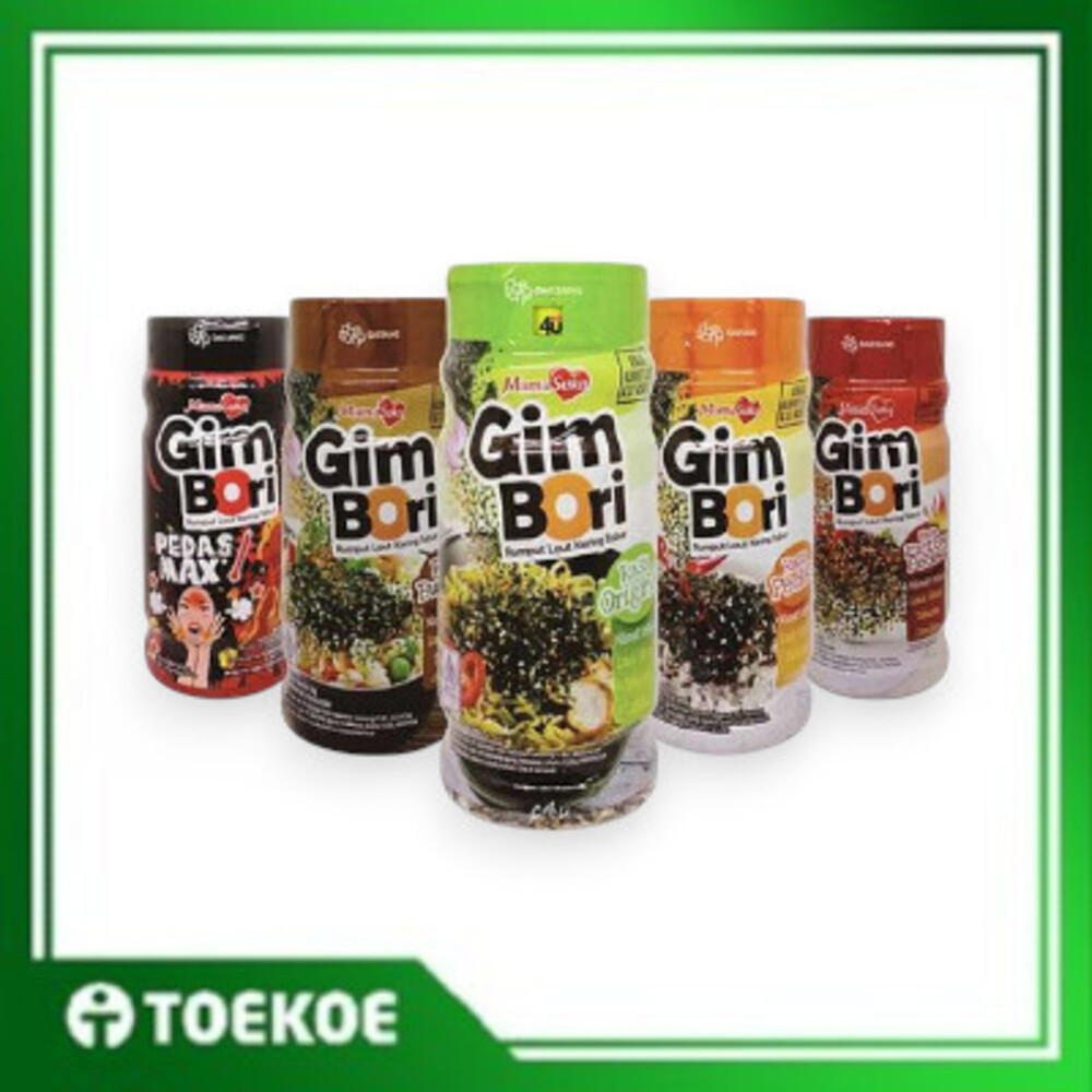 

TOEKOE Mama Suka Gim bori Nori Tabur Original Pedas Extra Pedas 30gr