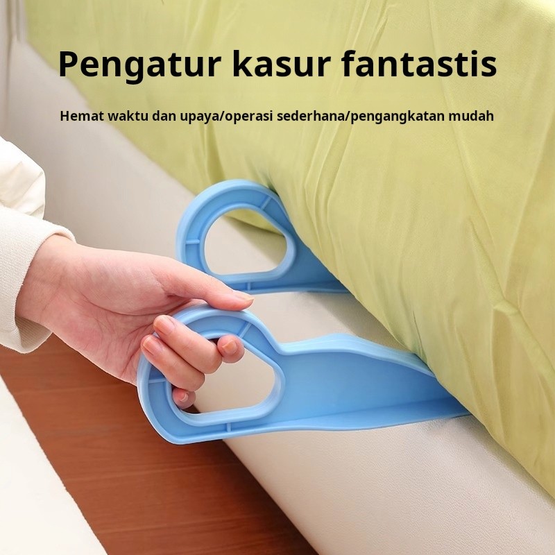 Pengangkat kasur, pengaturan sprei, penggantian sprei tempat tidur sofa, operasi hemat waktu dan ten