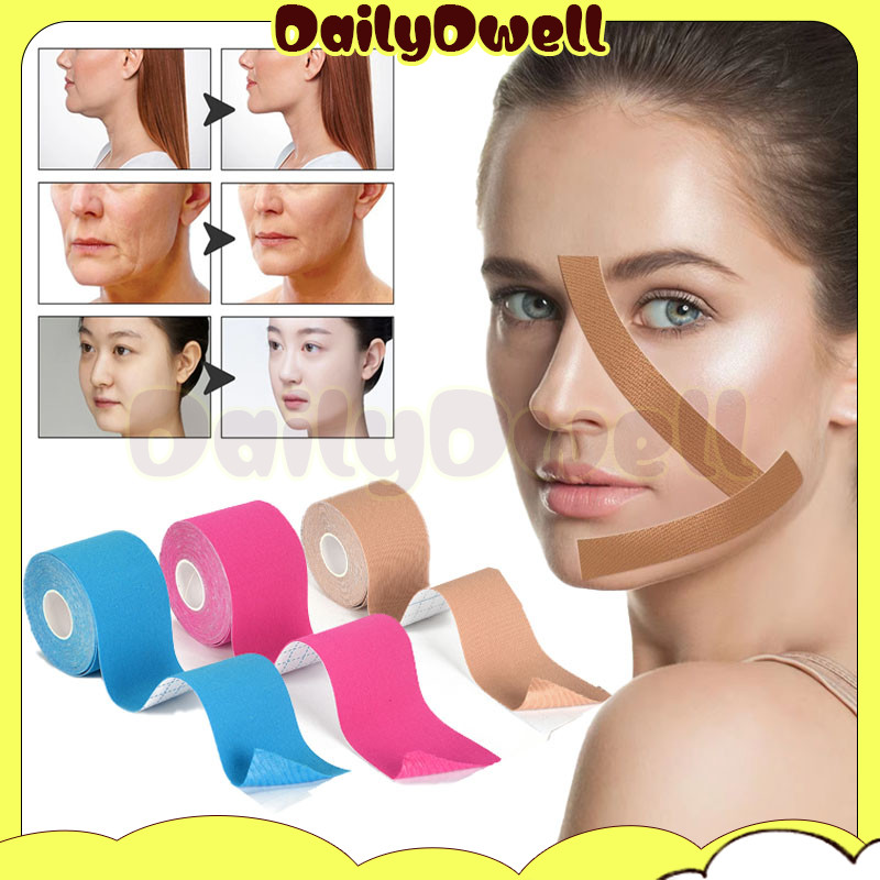 face lift patch v shape shaped face lift tape / facial myofascial lift tape shaped face