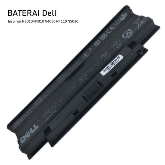 Original Baterai Batere Laptop Dell Inspiron N4050 4050 N4010 4010 Seri