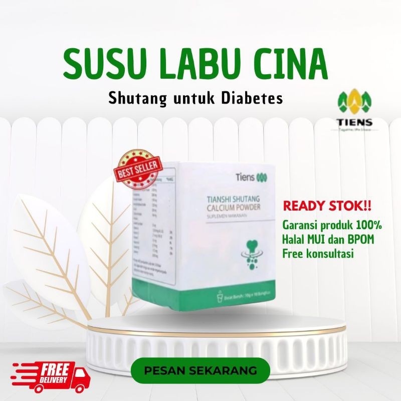 

SUSU LABU CHINA UNTUK DIABETES || SHUTANG KALSIUM POWDER