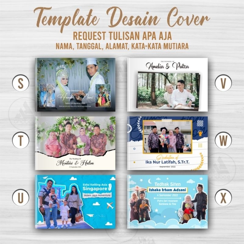 Photobook Wedding / Hardcover / Megazine / 24 Halaman / 100 FotoCO
