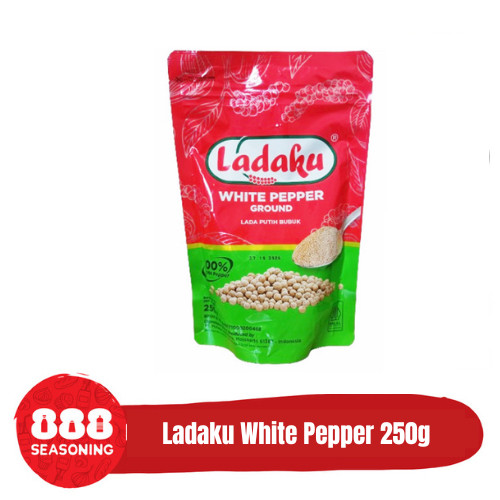 

Ladaku Desaku White Pepper Ground Merica Putih Bubuk 250g