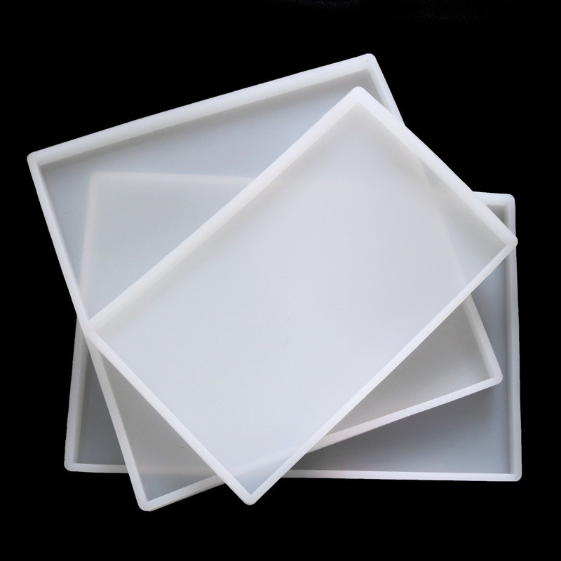 

1pc Thicken Large Size Rectangular Square Mold Epoxy Resin Casting Molds For DIY Making Tray