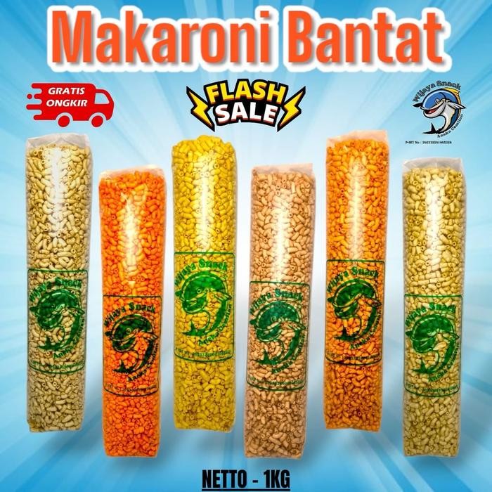 

Sale (1BALL) MAKARONI pipa bantat original pedas Camilan Makanan Food Snack Cemilan Keripik Jagung snack murah makaroni bantet pedas Jajanan 1kg & 500gram & 250gram & 50gram kemasan premium - original Happy Shopping