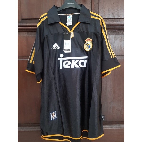 AA87 RETRO | JERSEY RETRO MADRID AWAY TEKA 1998/1999 GRADE ORI