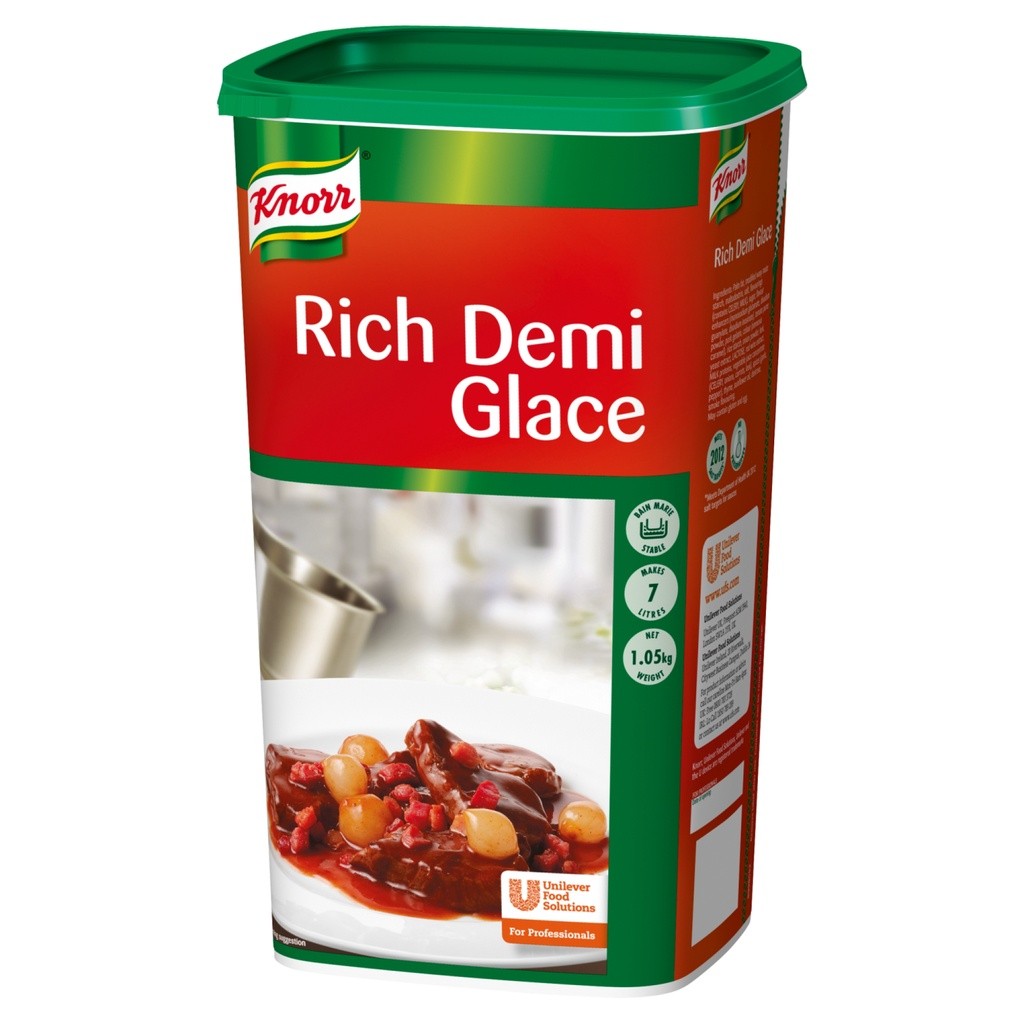 

Demiglaze Sauce Mix Knorr 1 Kg - Saus Dasar Berkualitas