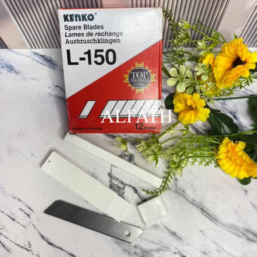 

Isi Cuter / (12 Tube) Kenko - Refill Isi Cutter Kecil A-100 Cutter Besar L-150