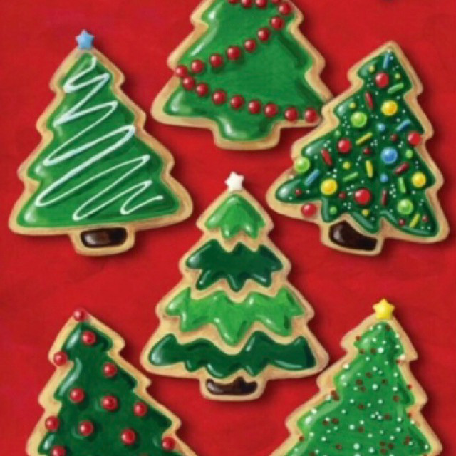 

Christmas Cookies Tree (Xmas / Kukis Natal Collection) - Sugar Cookies / Decorated Cookies / Kukis Hias