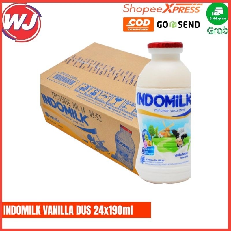 

INDOMILK BOTOL DUS 24x190ml
