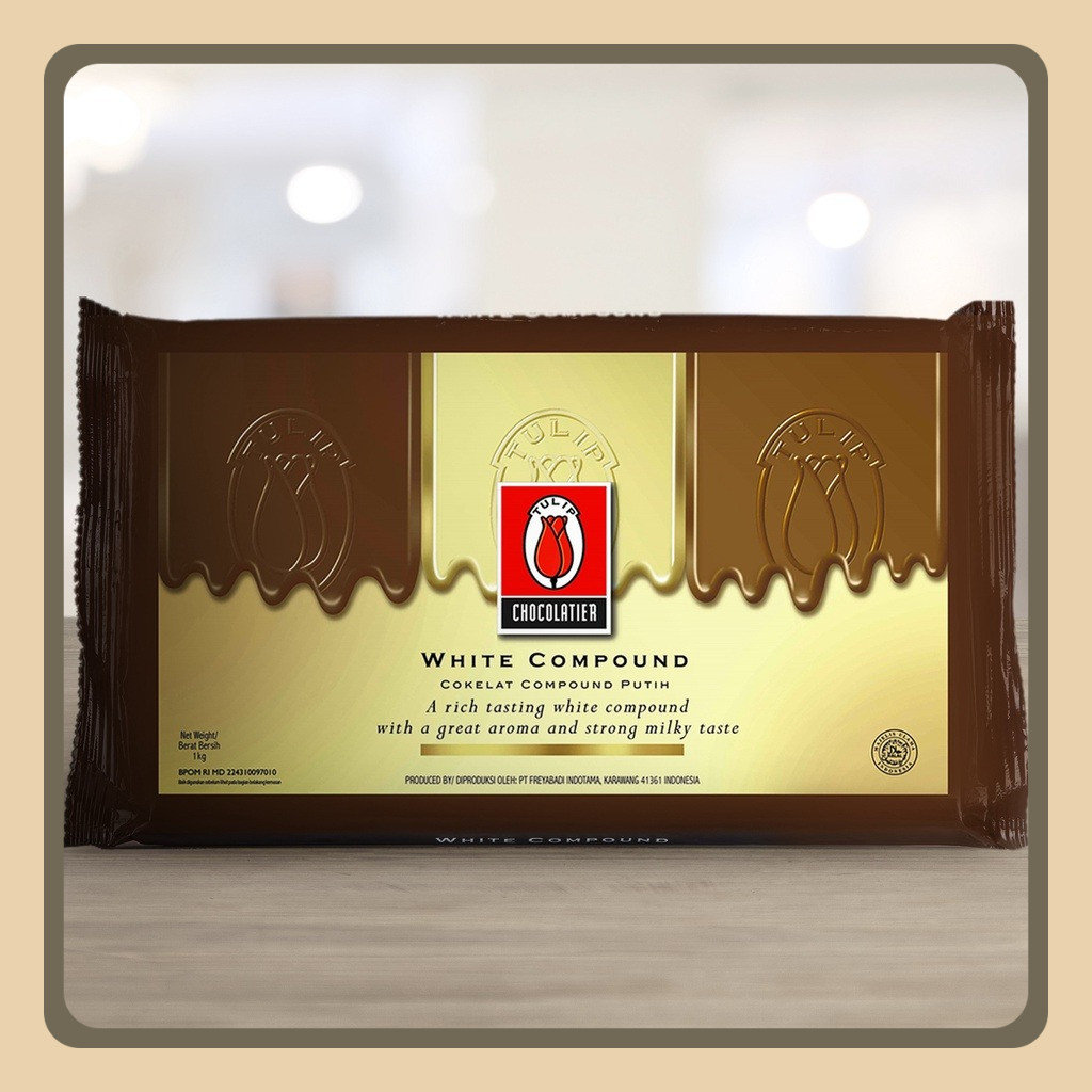 

Tulip Chocolatier White Compound 1Kg