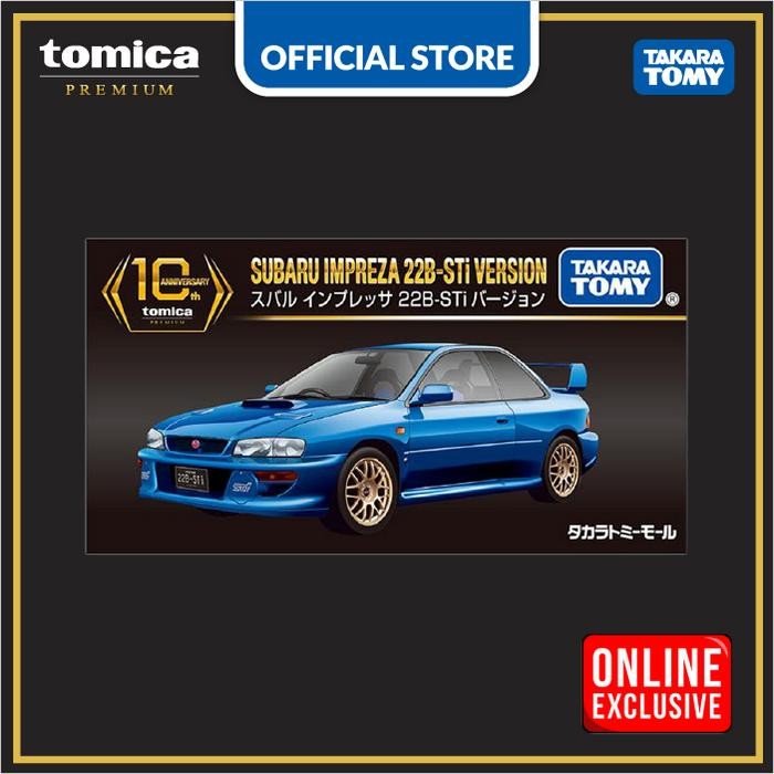 Tomica  10th Anniversary Subaru Impreza 22B-STi Version Blue Online Exc.