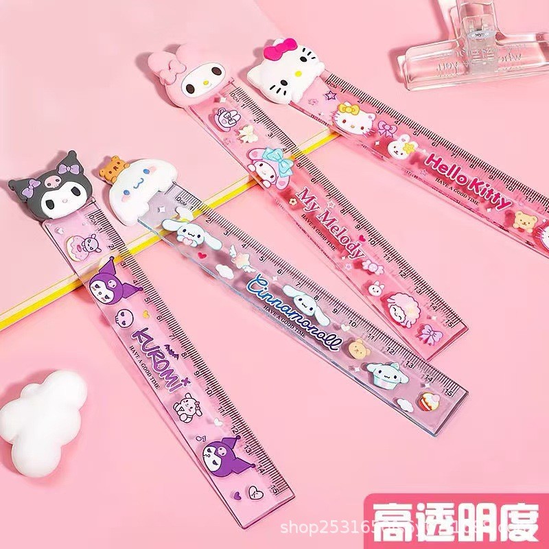 

PENGGARIS BERANEKA MOTIF CARTOON RANDOM 1PCS 15CM / PENGGARIS LUCU 15CM BS