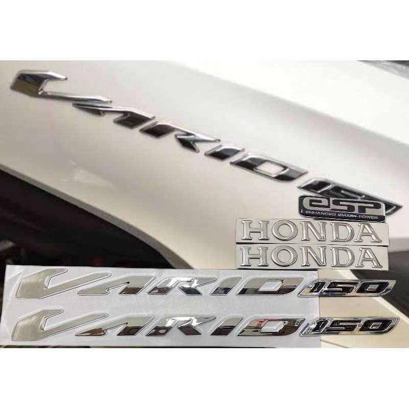 TERBARU Emblem Timbul New Honda Vario 150 Paket Emblem New Honda Vario 150