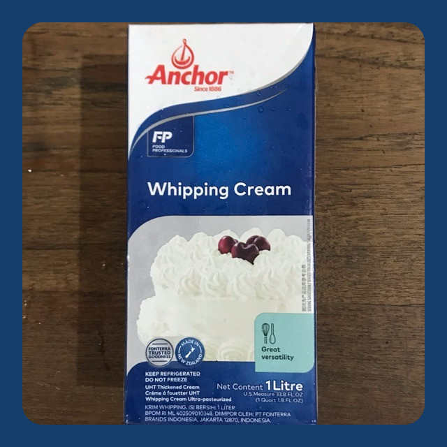 

Anchor Whipping Cream / Whip Cream 1liter - GOSEND/GRAB ONLY -