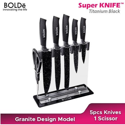 BOLDe Super Knives Set Granito - Granito