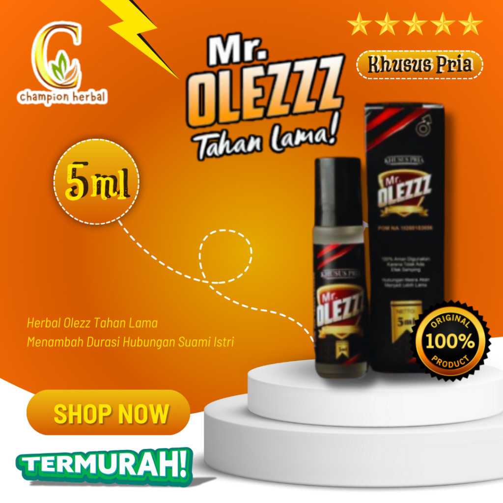 Mr.Olezz Herbal Tahan Lama Pria-Obat kuat Oles Pria by Herbalstore221