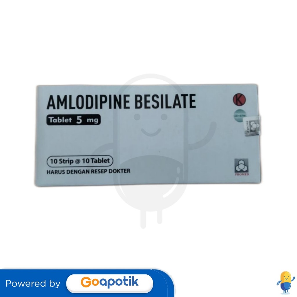 Amlodipine Promed 5 Mg Box 100 Tablet
