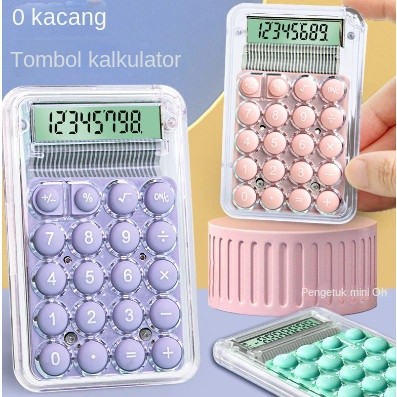 

Kalkulator Mini Transparan /Kalkulator Kecil Imut/Kalkulator Mini /Kalkulator Mini Transparant/ Kalkulator Saku 8 Digit MIni Calculator Pocket Size Sized 8 Digits Cute