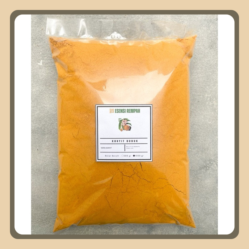 KUNYIT BUBUK 1 kg / KUNYIT MURNI 100%