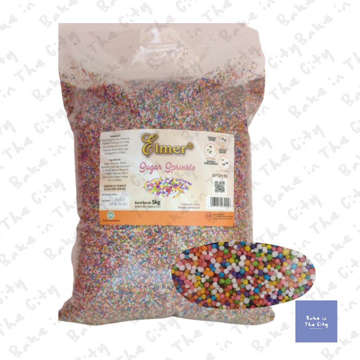 

Elmer Sugar Sprinkle 5kg - KEMASAN PABRIK