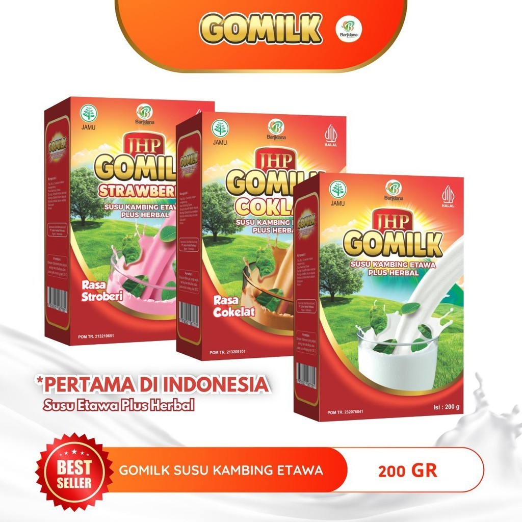

Gomilk Susu Kambing Etawa Plus Herbal